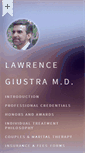 Mobile Screenshot of lawrencegiustramd.com